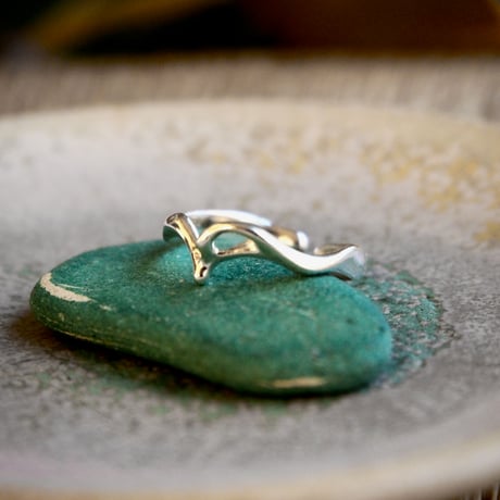 Kokkaku Ring / Rw1 / silver / Lサイズ