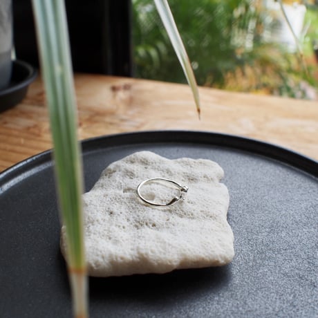 Ametsubu Ring /Rp1/silver/5号