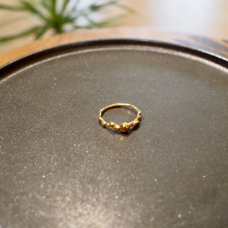 Ametsubu Ring / Rp2 / gold/ 10号