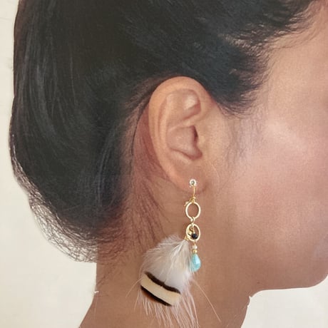Feather ピアス