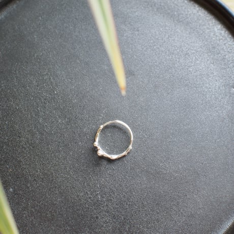 Ametsubu Ring /Rp1/silver/4号