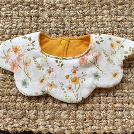 flower bib yellow