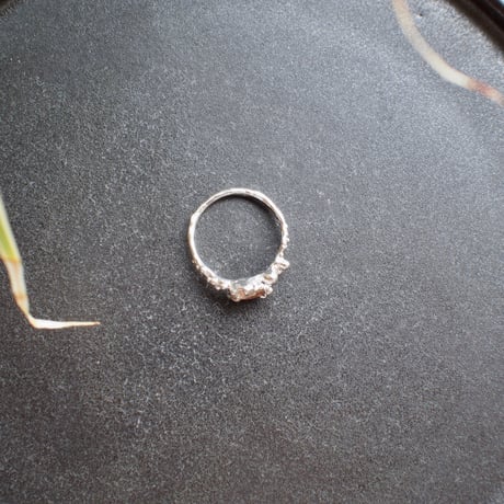 Minamo Ring / Rga1/ silver / 15号