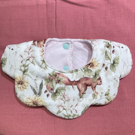 flower bib アニマル