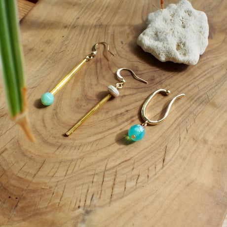 ピアス・イヤカフset