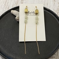 アンテークビーズピアス