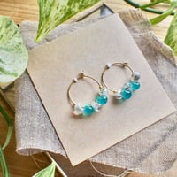 <サージカルステンレス> ビーズ × フープ（BL）