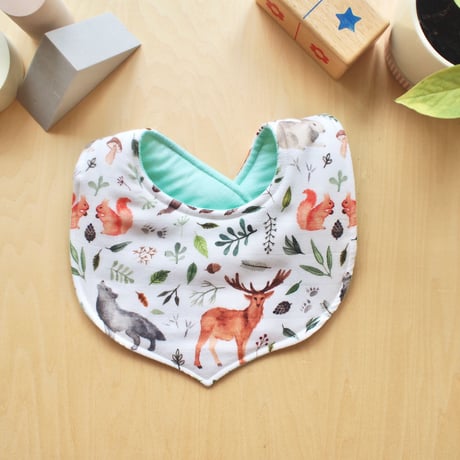 baby bib　アニマル