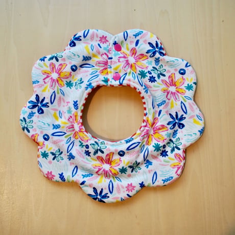 flower bib フラワー