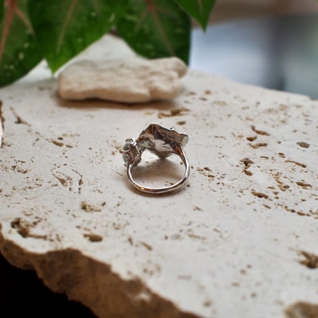 Minamo Ring / Rg259 / silver / 14号