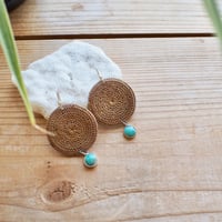 アタピアス　ターコイズ