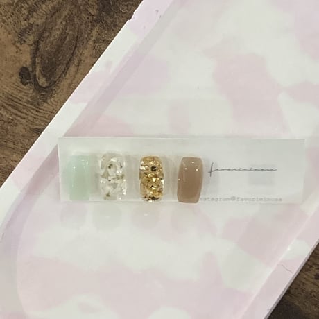 parfum ミント 18Ｋサージカルステンレスピアス