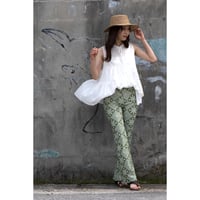 レギンスフレアパンツ  アラベスク