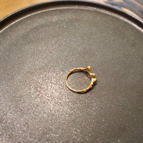 Ametsubu Ring / Rp2 / gold/ 12号