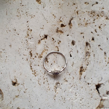 Minamo Ring / Rg636 / silver / 18号