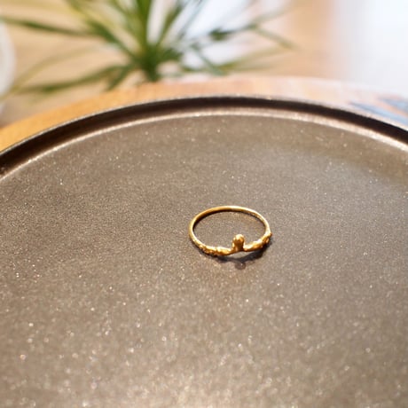 Ametsubu Ring / Rp2 / gold/ 17号