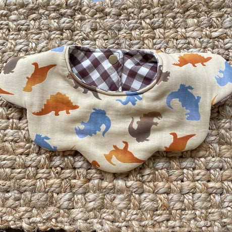 flower bib brown