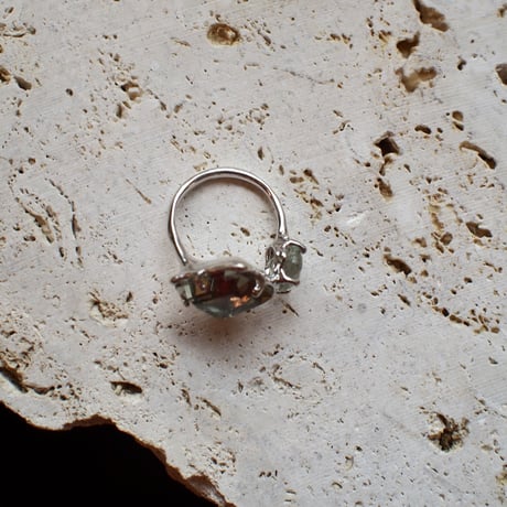 Minamo Ring / Rg259 / silver / 14号