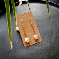 バロックパールピアス