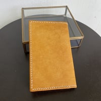 本革名刺入れ　イエロー