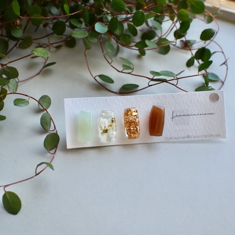 parfum ミント 18Ｋサージカルステンレスピアス
