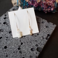 珊瑚　ピアス