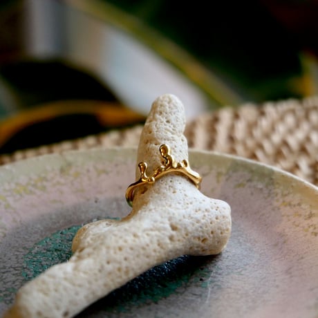Ametsubu Ring / Rp2 / gold/ 3号