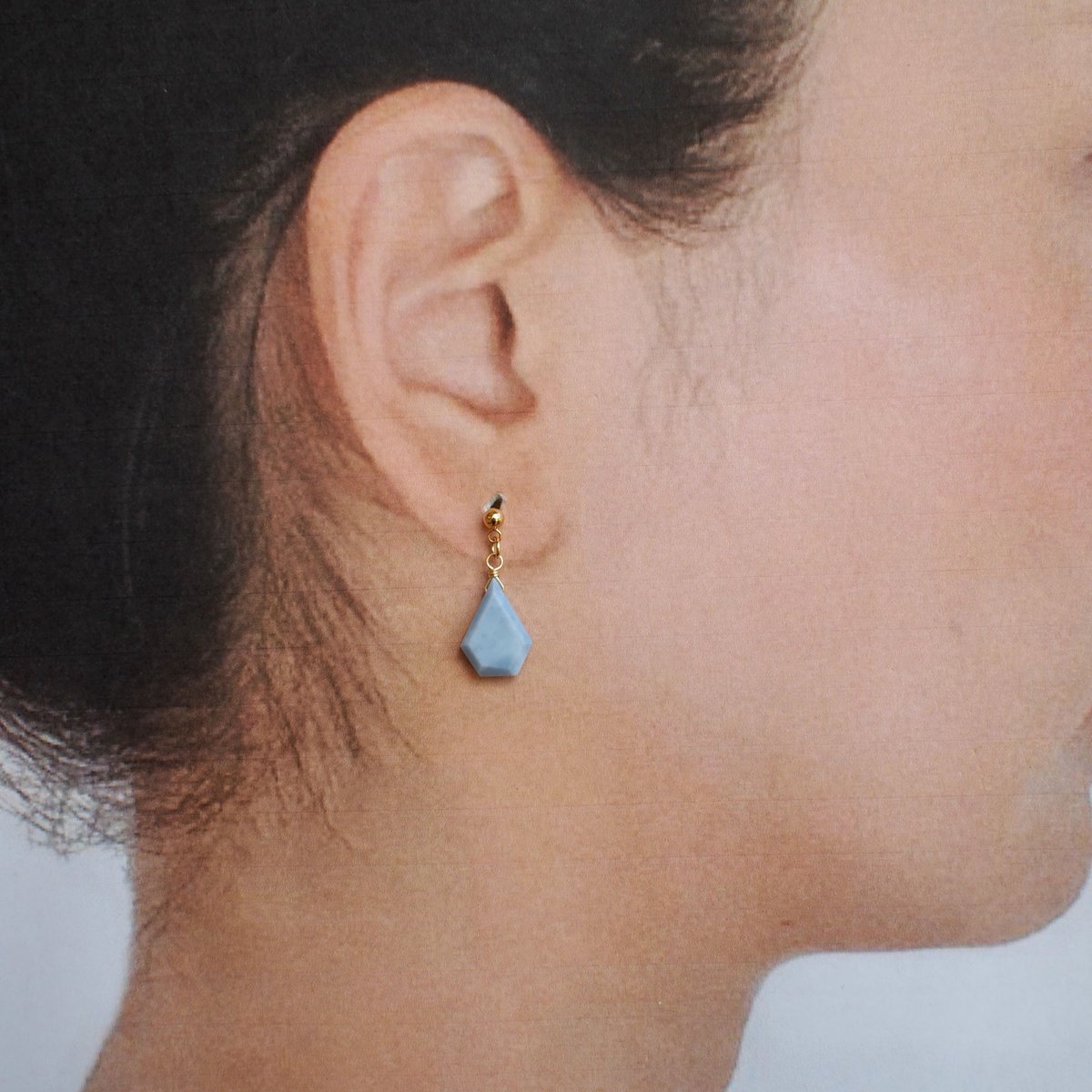 ずっと気になってた ピアス ブルーオパール | days Coral ピアス
