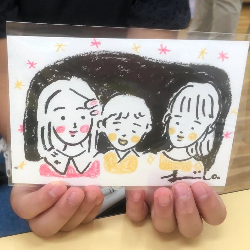 【N0422C8QFLOU05L4C様似顔絵専用窓口】 出張似顔絵まるっと1日コース | フジコのほっこり出張にがおえ