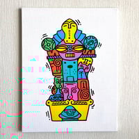 キャンバス　アート　絵画　カラフル　絵　アート大　ポップアート 犬 サーキット キャンバス ポップ アート 絵画 油絵 カラフル