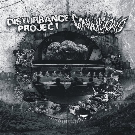 CONVULSIONS / DISTURBANCE PROJECT  - Split (CD)