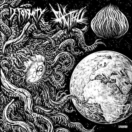 Deformity / Sacthu / Lazharus - Split (LP)