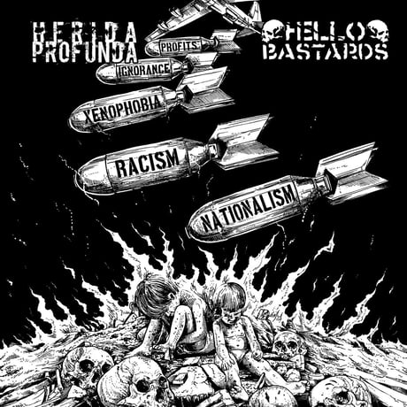 Herida Profunda / Hello Bastards  - Split EP