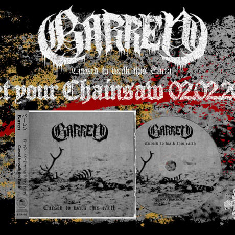 Barren - Cursed to walk this earth (CD)
