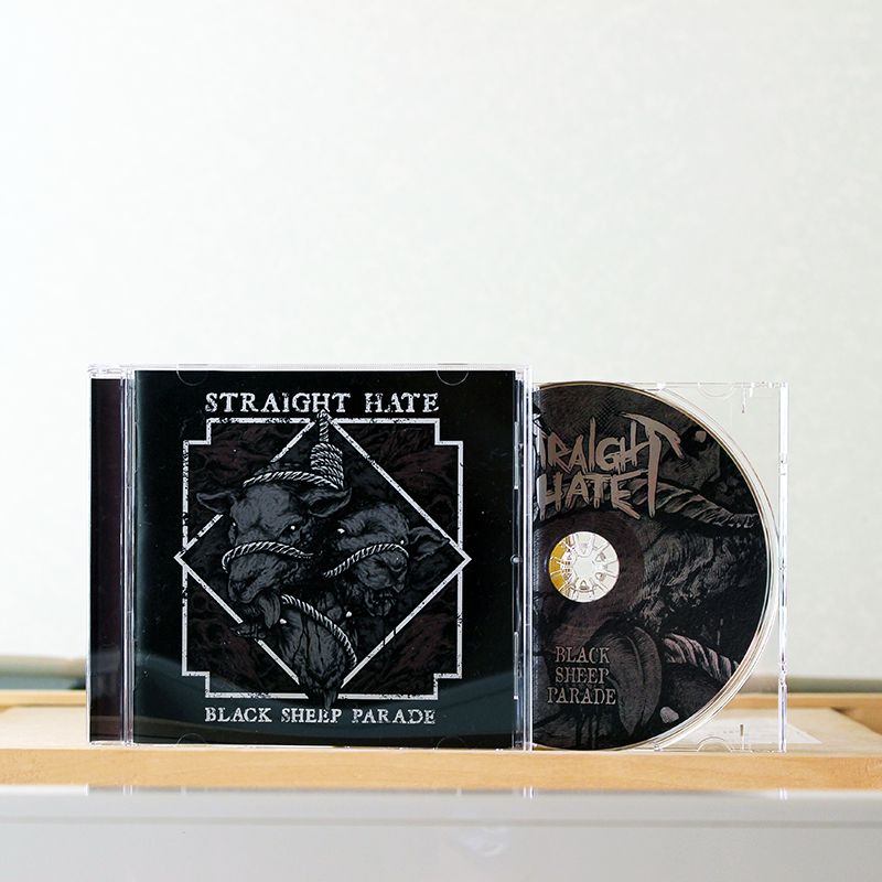 STRAIGHT HATE - Black Sheep Parade (CD) | ESAGO