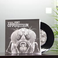 Violent Opposition / Prepare For The Mindscan - Split (7inch)