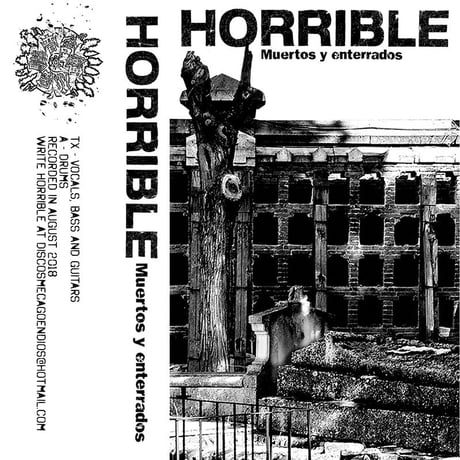 Horrible - Muertos Y Enterrados (CASSETTE)