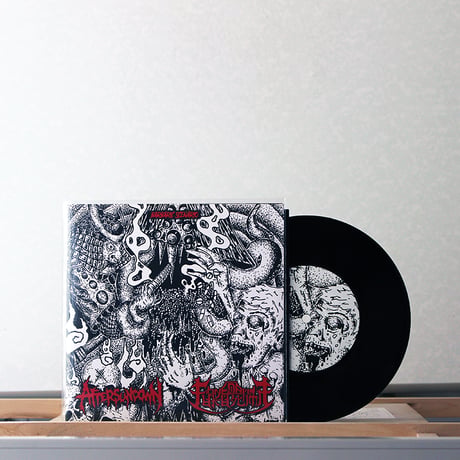 ONE DAY IN FUKUSHIMA / AFTERSUNDOWN  - SPLIT (7inch)