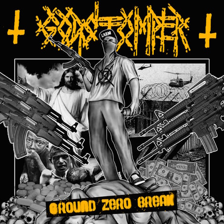 Godstomper / Holidaysuckers - Ground Zero Break / 騒音の海とモンスタープイズの神話 (7inch)