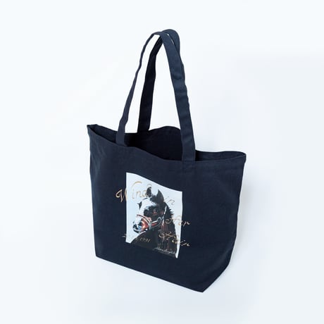 ウインドインハーヘア グラフィカルトートLサイズ（紺/Navy）