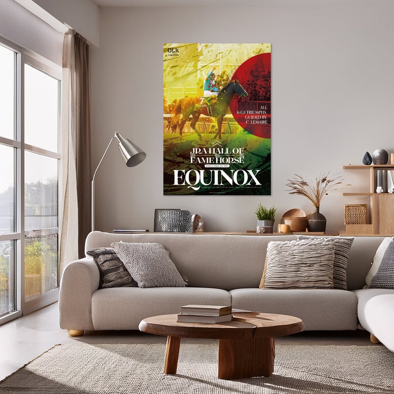 イクイノックス顕彰馬選定記念 デザインポスター【昼】 (B2サイズ