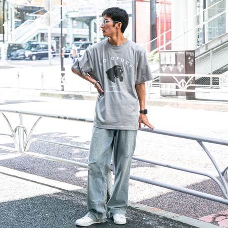 ドウデュース グラフィカルTシャツBパターン（グレー/Gray）