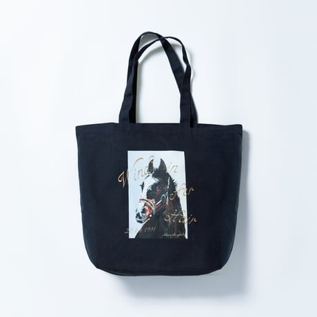 ウインドインハーヘア グラフィカルトートLサイズ（紺/Navy）