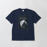 ハヤヤッコ グラフィカルTシャツAパターン（ネイビー/Navy）