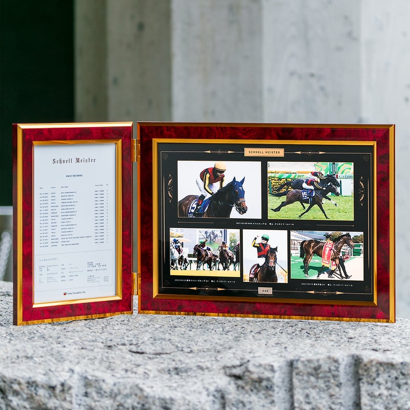 数量50個限定】シュネルマイスター引退記念写真デザインパネル