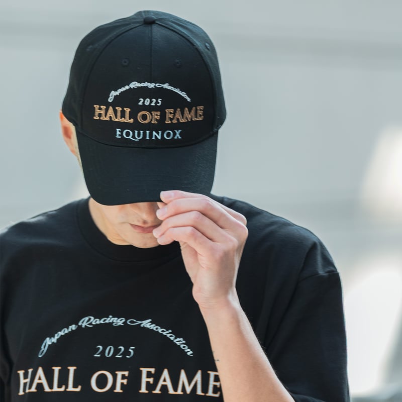 イクイノックス顕彰馬選定記念 グラフィカルCAP（黒/Black
