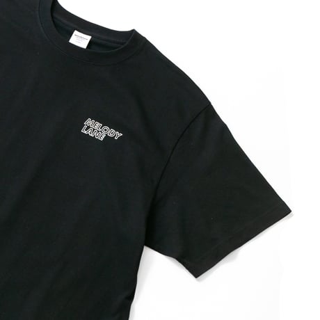 メロディーレーン グラフィカルTシャツCパターン（黒/Black）