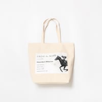 クロワデュノール グラフィカルトートLサイズ（生成り/Off-White）