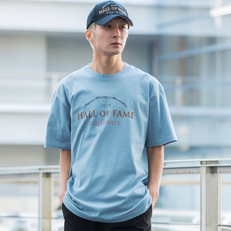 イクイノックス顕彰馬選定記念 グラフィカルTシャツBパターン（青/Blue）