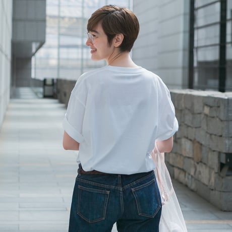 ハヤヤッコ グラフィカルTシャツBパターン（白/White）